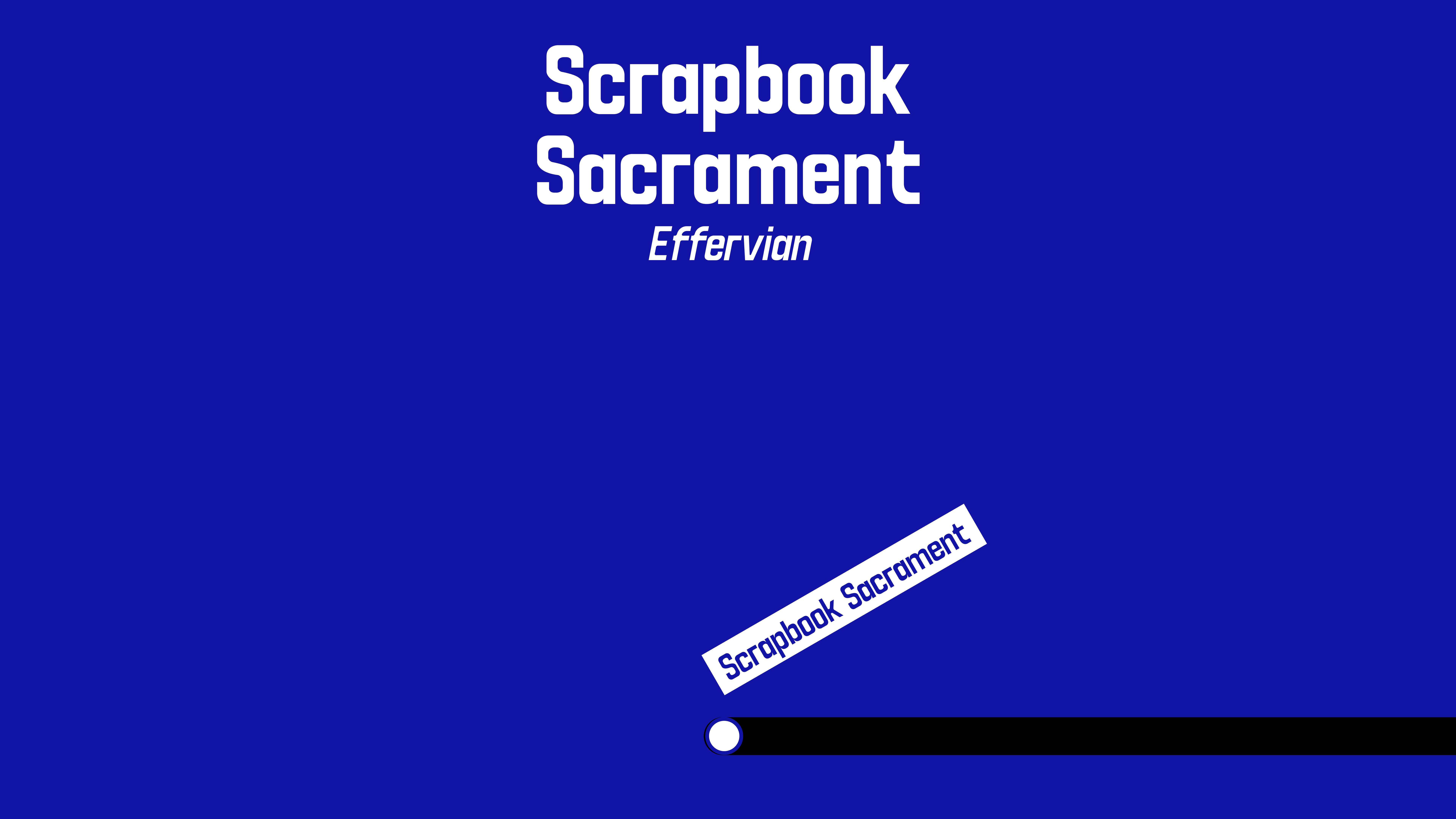 scrapbook sacrament cover